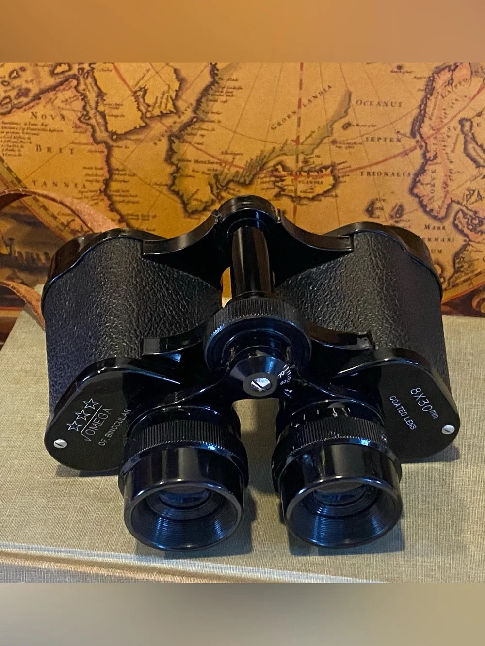 Vintage Omega Binoculars 8 x 30 Coated Lens